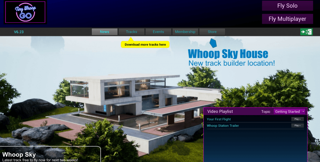 MDR Mrlazylegs racing on Tinywhoop Go Sim